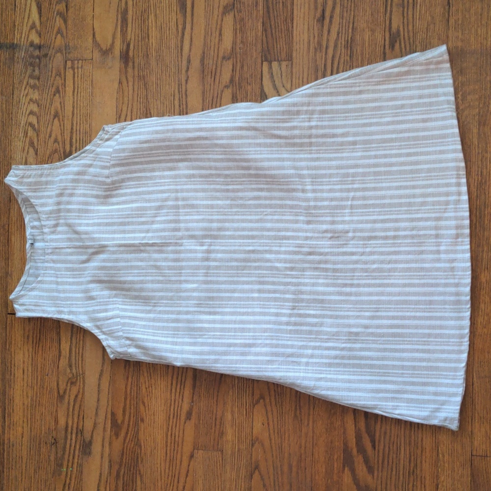 Linen A-Line Dress